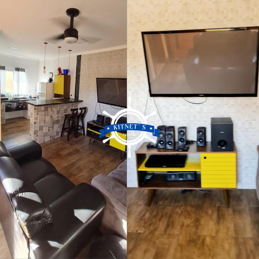 Casa temporada com Wi-fi e garagem privativa Peruíbe Villa Exterior foto