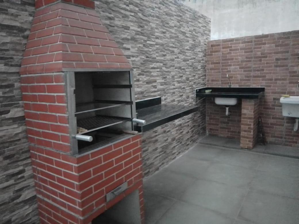 Casa temporada com Wi-fi e garagem privativa Peruíbe Villa Exterior foto
